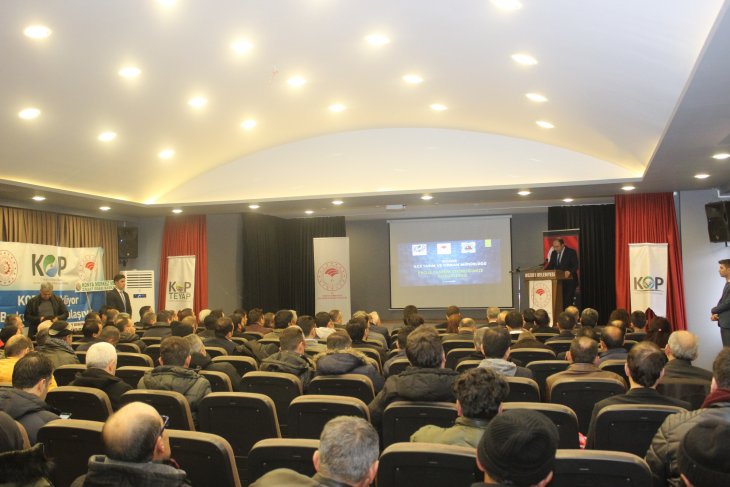 Bozkır'da KOP destekli projelerin tanıtımı yapıldı
