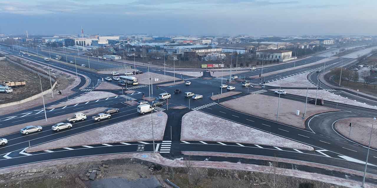 Konyalılara konforlu ulaşım sunacak kavşak tamamen açıldı