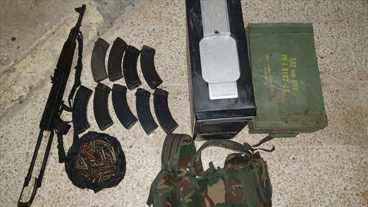 Eylem hazırlığındaki 4 PKK/YPG'li terörist yakalandı