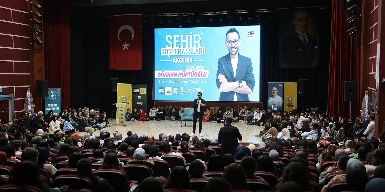 2024 yılının ilk Şehir Konferansları Konya Akşehir’de yapıldı