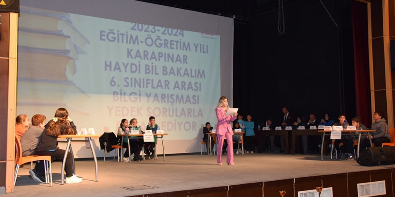 Konya’daki yarışmalarda Karapınar’ı temsil edecek okullar belli oldu