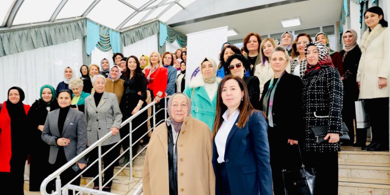 Konya protokolünün eşleri kahvaltıda buluştu