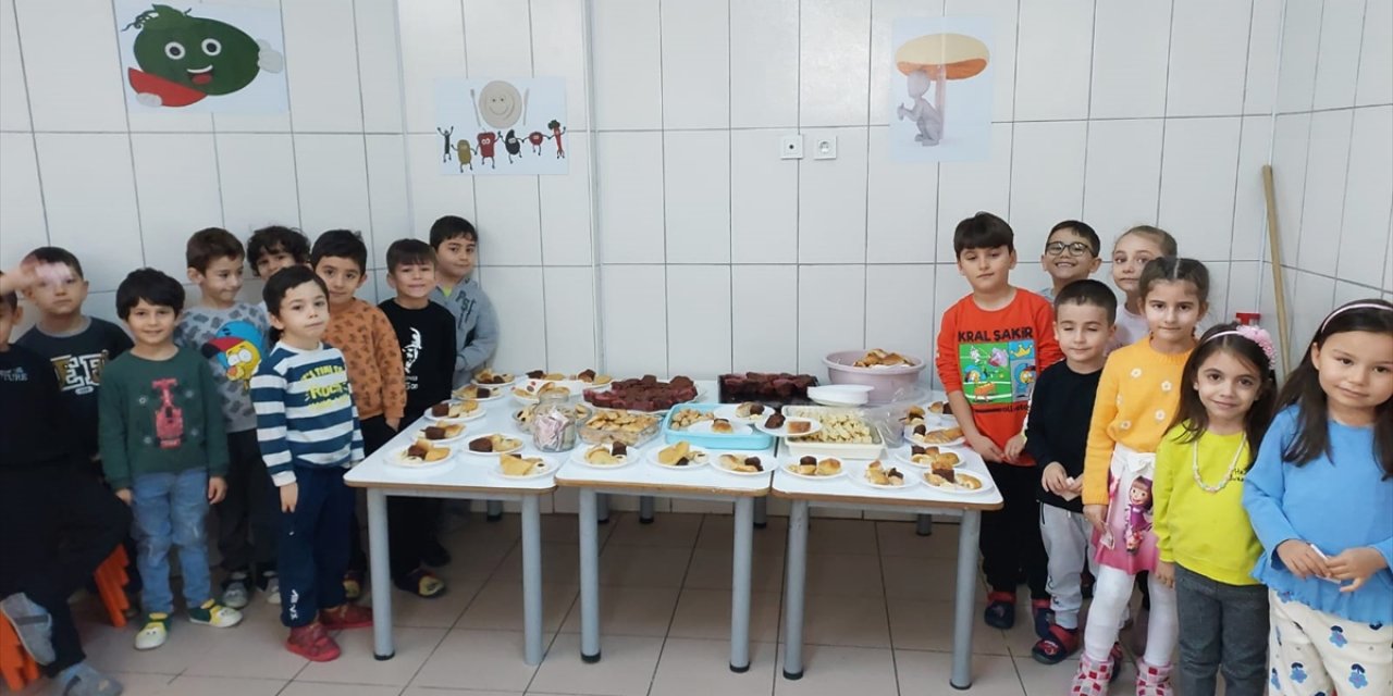 Konya’da anaokulu öğrencilerinden anlamlı kermes