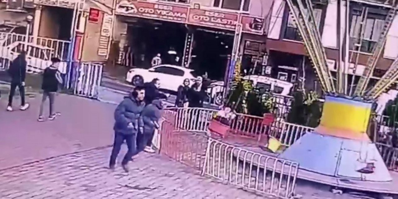 Lunaparkta dehşet anları! Kız kardeşinin sevgilisine kurşun yağdırdı