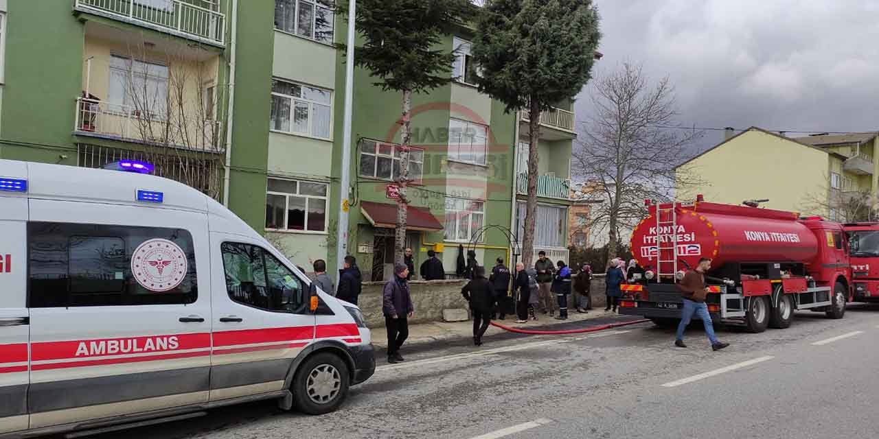 Konya’da bir binada patlama yaşandı! Yaralılar var