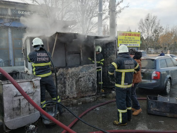 Barakasında yangın çıktı, alevlere müdahale ederken yaralandı