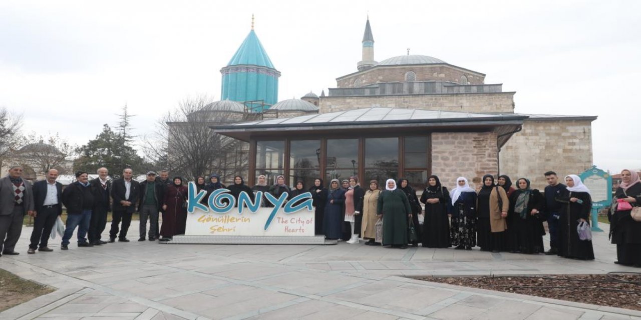 Diyarbakır anneleri Konya’nın tarihi ve kültürel mekanlarını gezdi