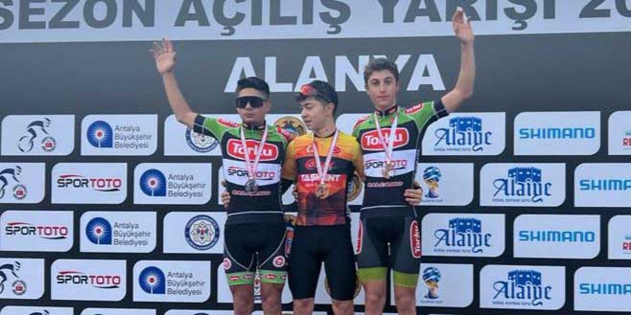 Torku Şeker Spor Bisiklet Takımı Türkiye ikincisi oldu