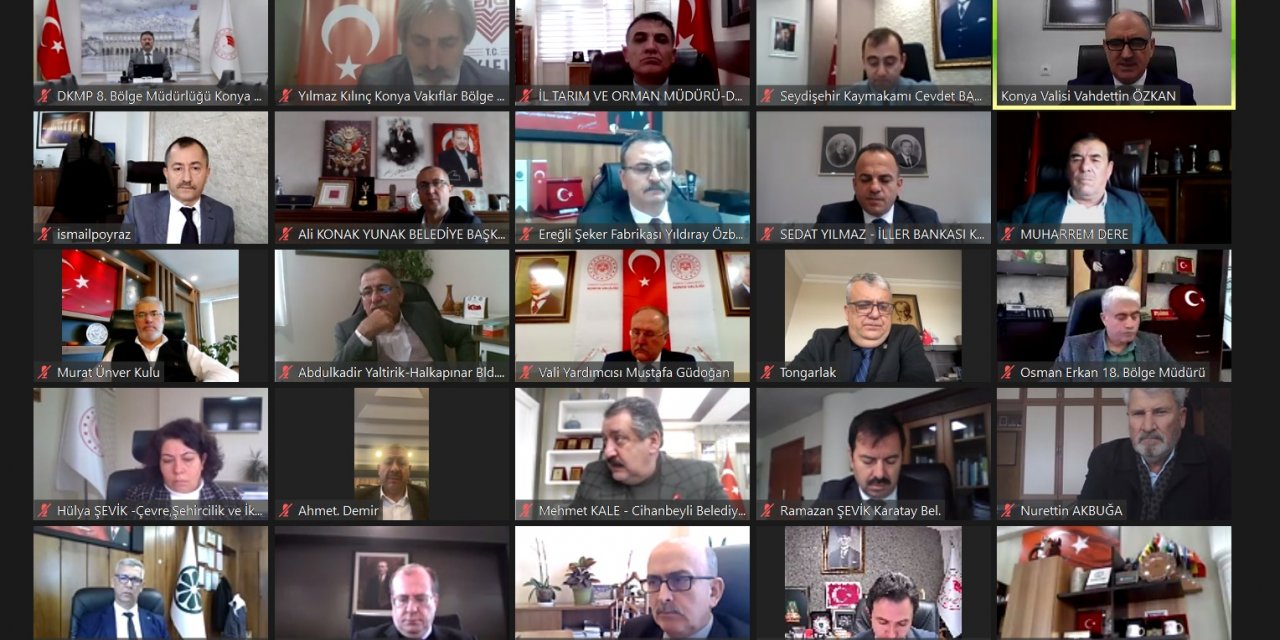 Konya’da yeni yılın ilk Koordinasyon Kurulu Toplantısı yapıldı