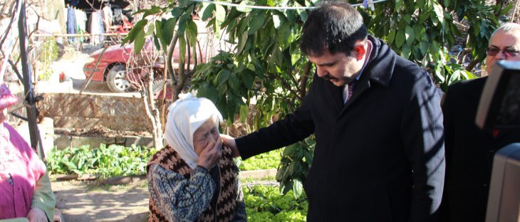 Bakan Kurum'un ziyaretinde duygusal anlar