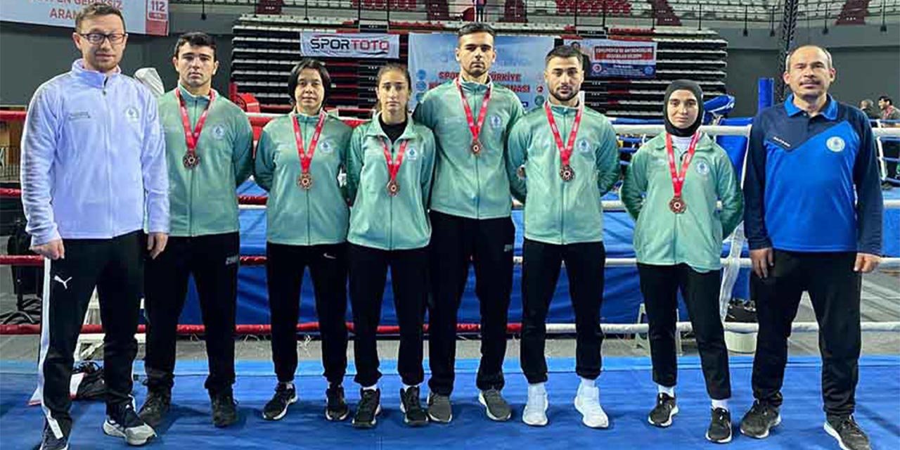 Konyalı kick boksçular Antalya’dan 32 madalya ile döndü