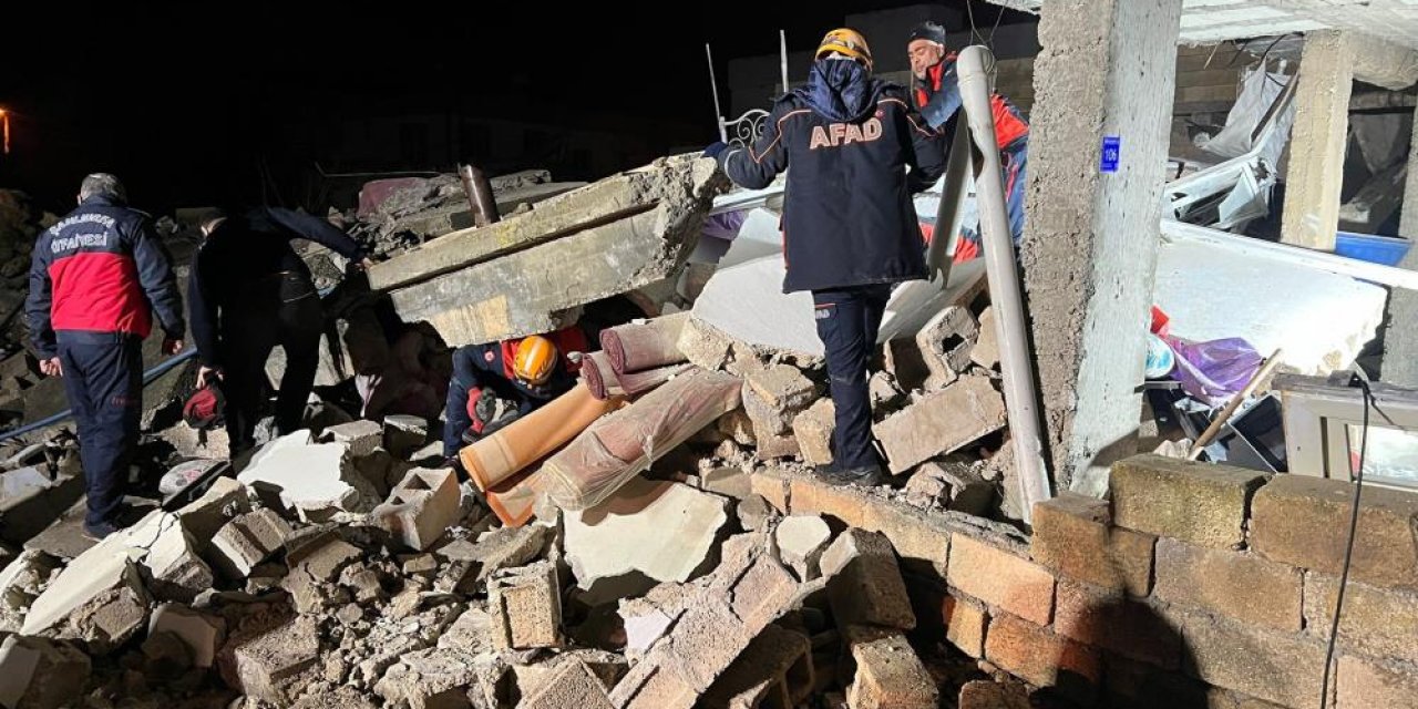 Şanlıurfa’da tek katlı ev çöktü: 2 ölü, 8 yaralı