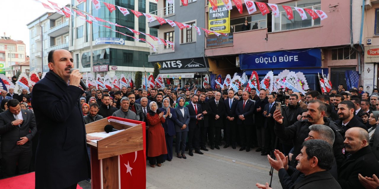 AK Parti’nin MHP’ye bıraktığı ilçede SKM açıldı