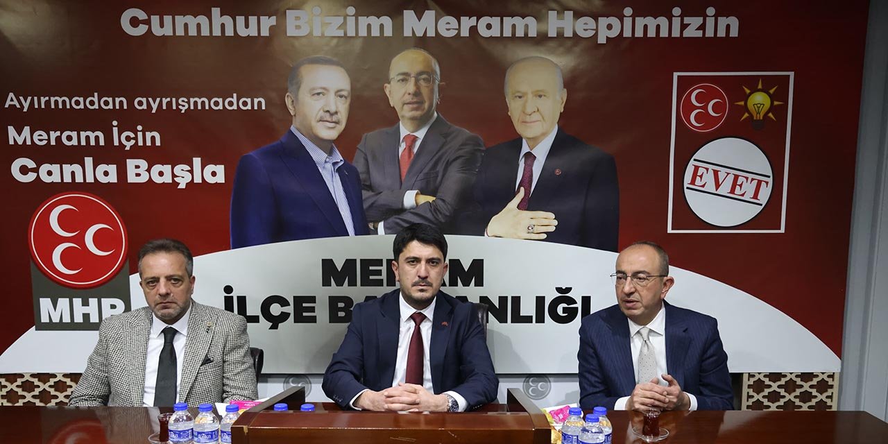 MHP: Cumhur İttifakı Meram’da tarih yazacak