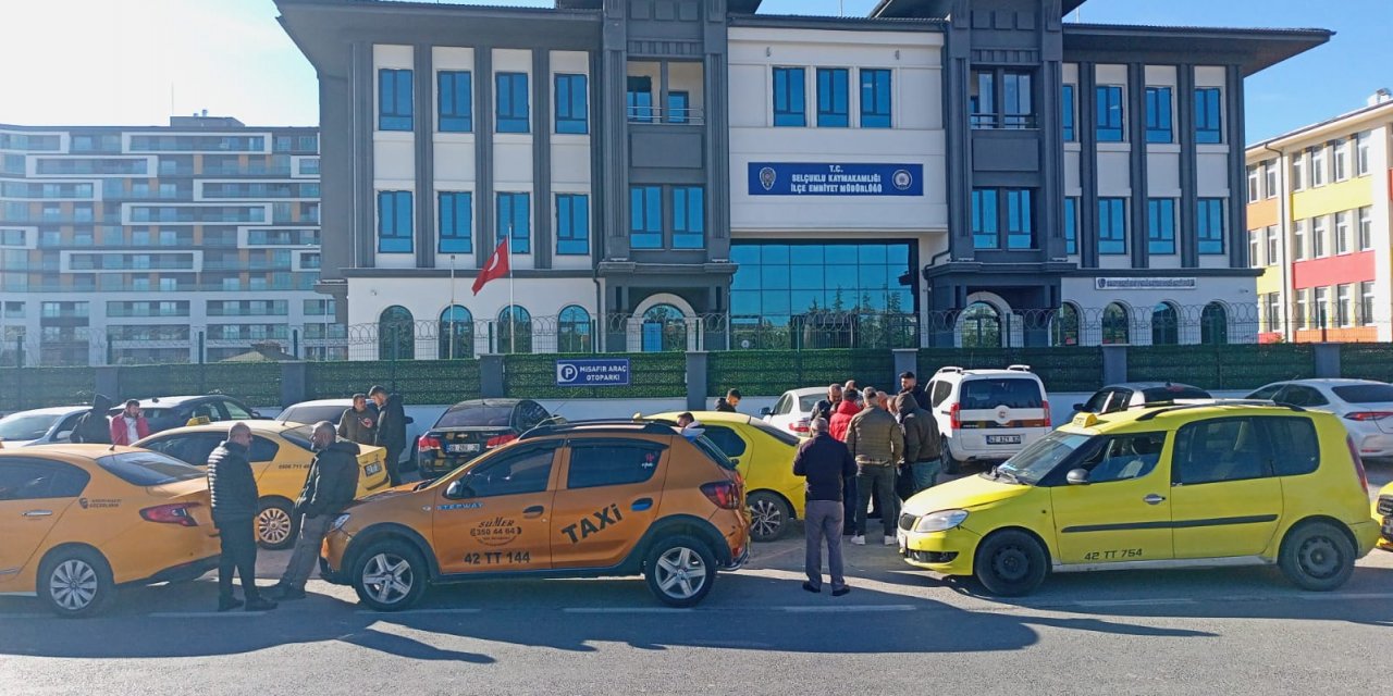 Konya’da taksiciye bıçaklı saldırı