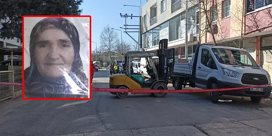 Geri manevra yapan kamyonetin altında kalan yaşlı kadın hayatını kaybetti
