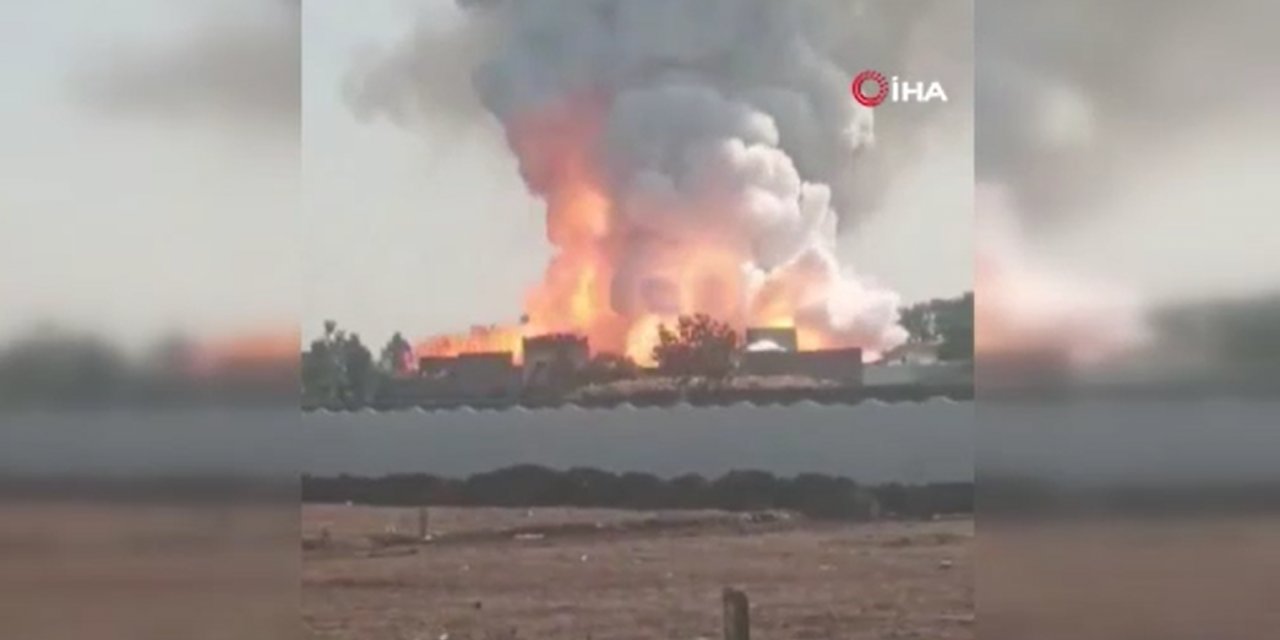 Havai fişek fabrikasında patlama: 11 ölü