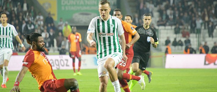 Konyaspor'da Galatasaray maçında 2 eksik