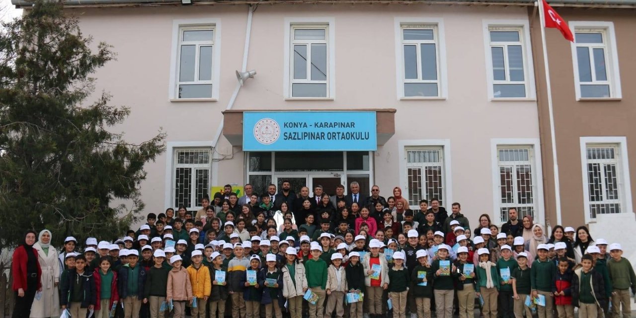 Konya’nın en kurak ilçesinde öğrencilere su verimliliği eğitimi verildi