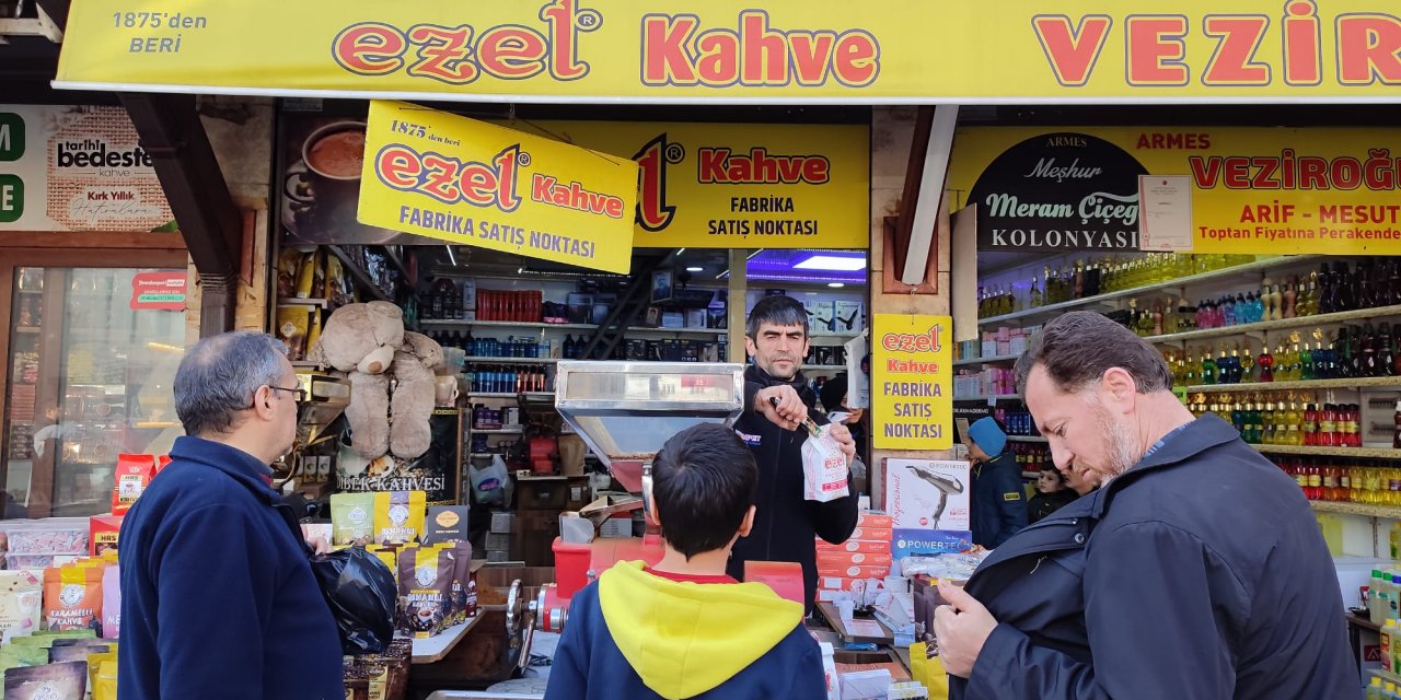 Konya’nın kalbinde alışveriş yoğunluğu