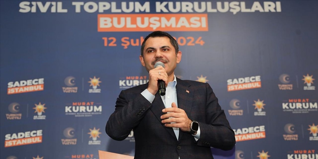İBB Başkan adayı Murat Kurum STK buluşmasına katıldı