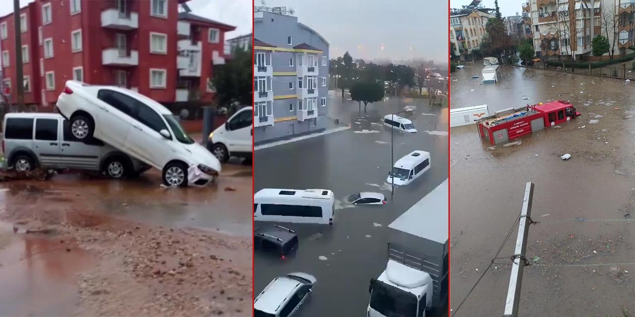 Antalya’ya 280 kilogram yağış düştü