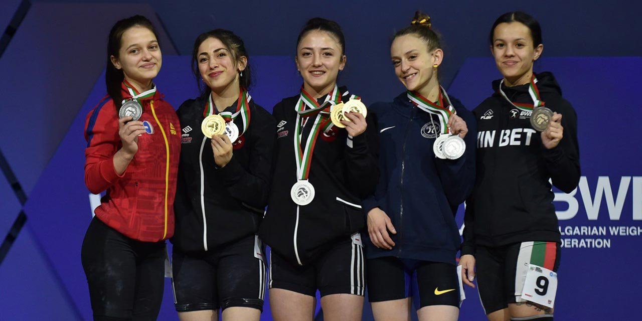 Konya TOHM sporcuları halterde Avrupa Şampiyonu oldu