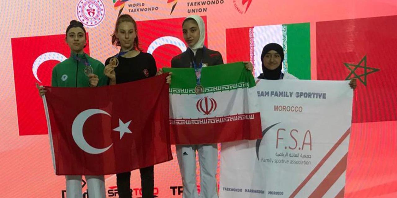 Konyalı tekvandocular uluslararası turnuvada iki madalya kazandı