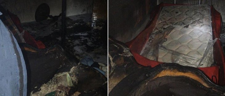 Evde çıkan yangında feci şekilde can verdi