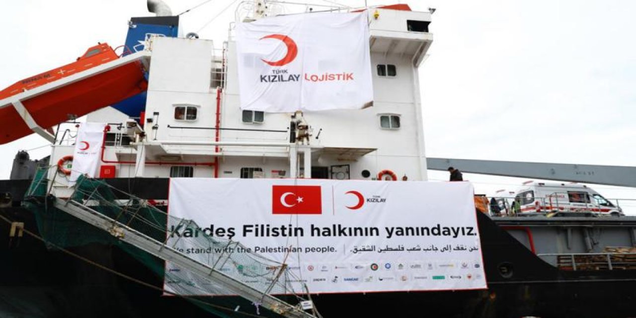 Türkiye'den Gazze'ye insani yardım gemileri gönderilecek