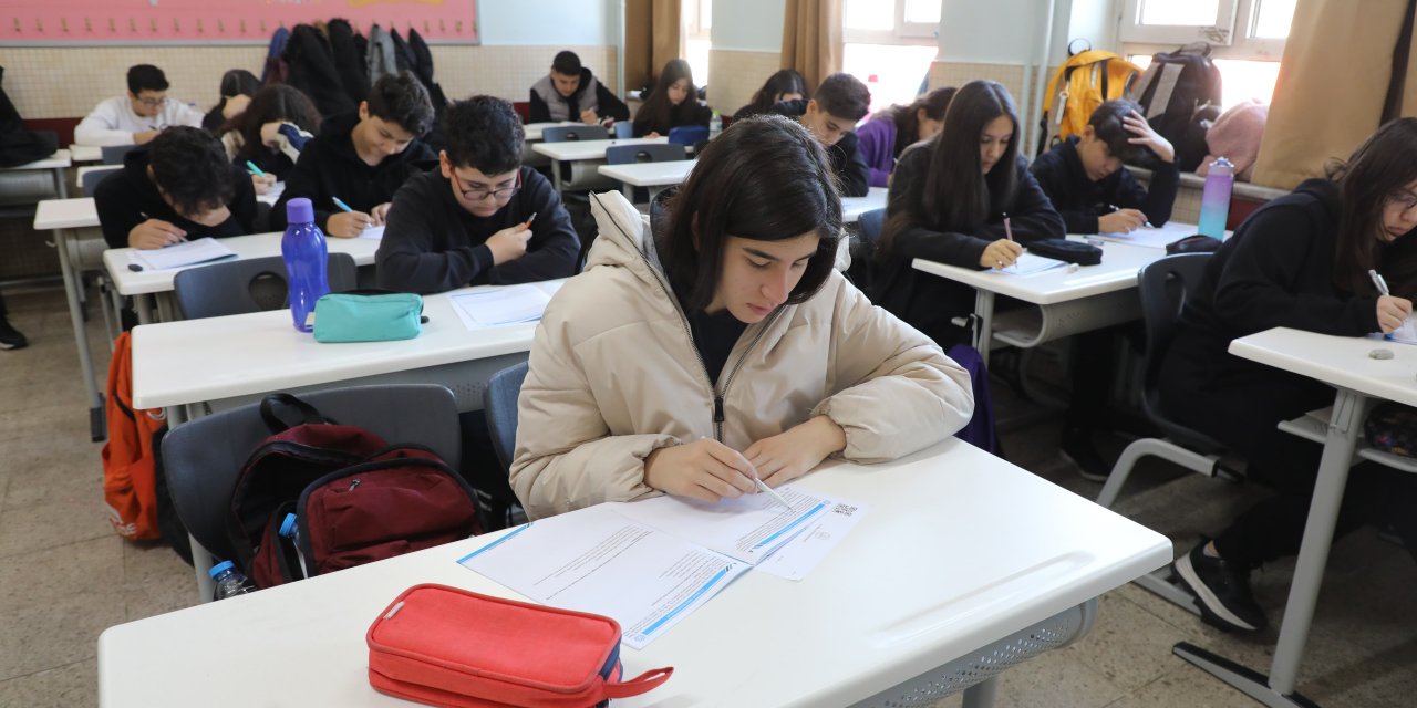 Konya’da LGS ve TYT öğrencileri sınav tecrübesi kazanıyor