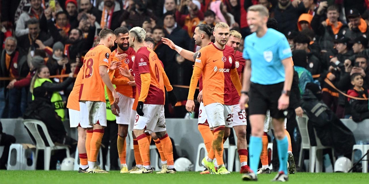 Galatasaray uzatmalarda güldü, tur için avantajı kaptı
