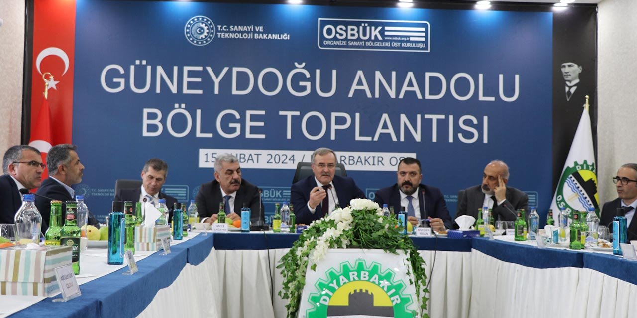 OSBÜK bölge toplantısı Diyarbakır’da yapıldı