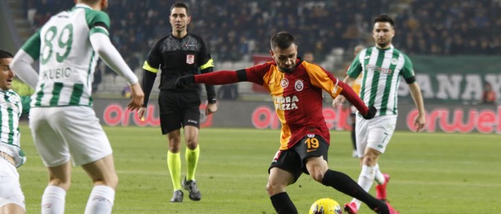 Konyaspor-Galatasaray maçından kareler