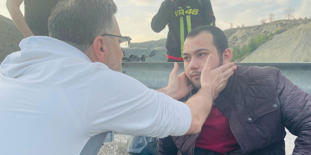 Konya’da kaza! İlk yardıma belediye başkan adayı koştu