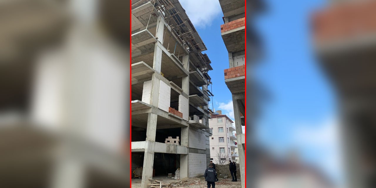 Konya’da 5. kattan düşen inşaat işçisi öldü