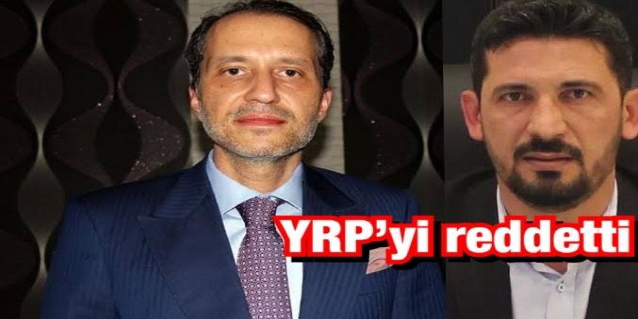 Konya’da aday gösterilmeyen başkan, YRP’nin adaylık teklifini kabul etmedi