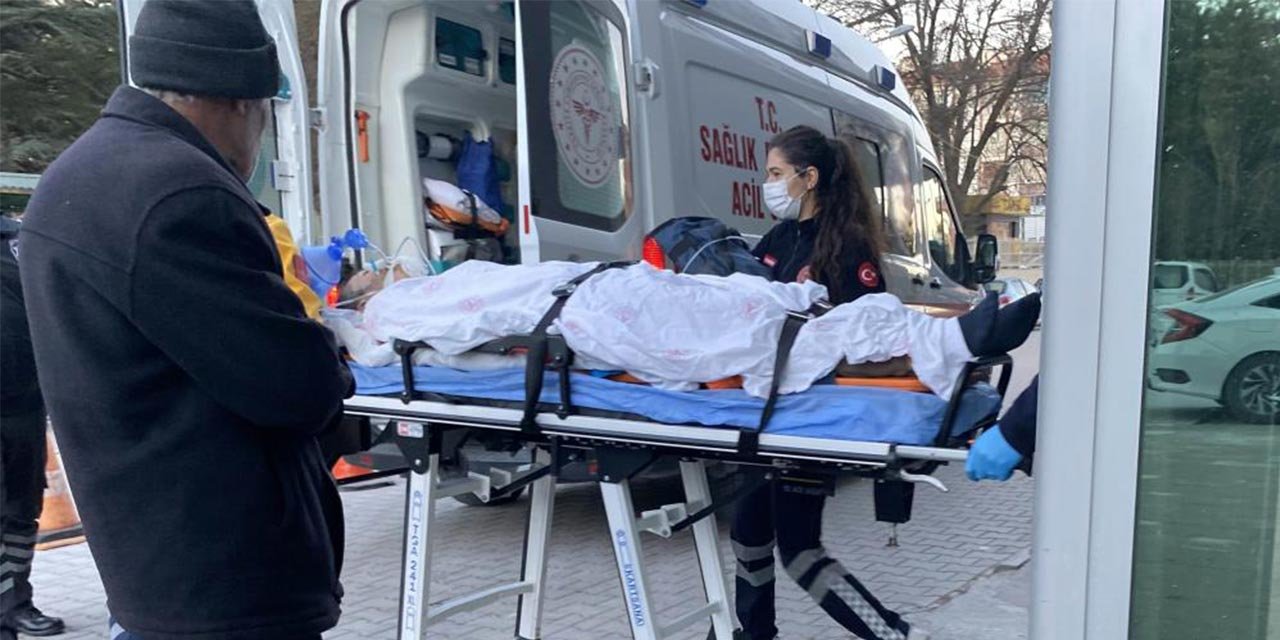 Konya'da attan düşen kişi yaşam mücadelesini kaybetti
