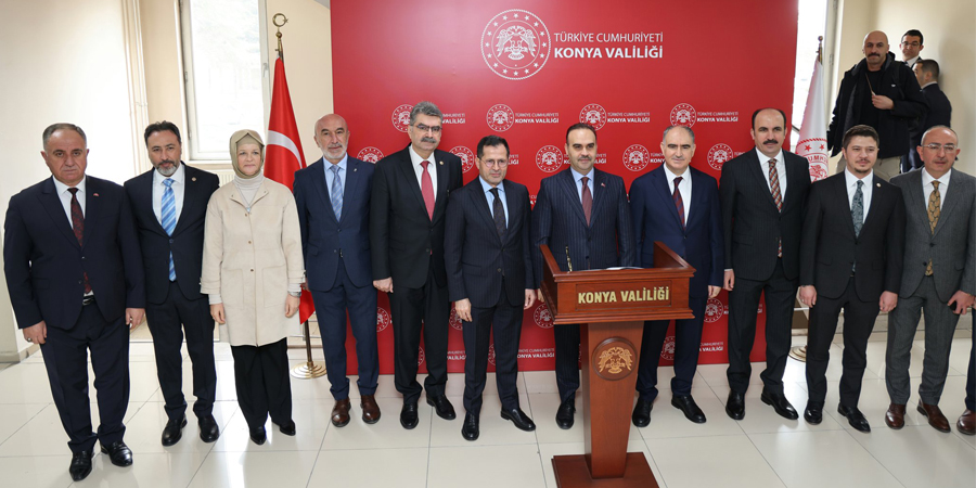 Sanayi ve Teknoloji Bakanı Mehmet Fatih Kacır Konya’da