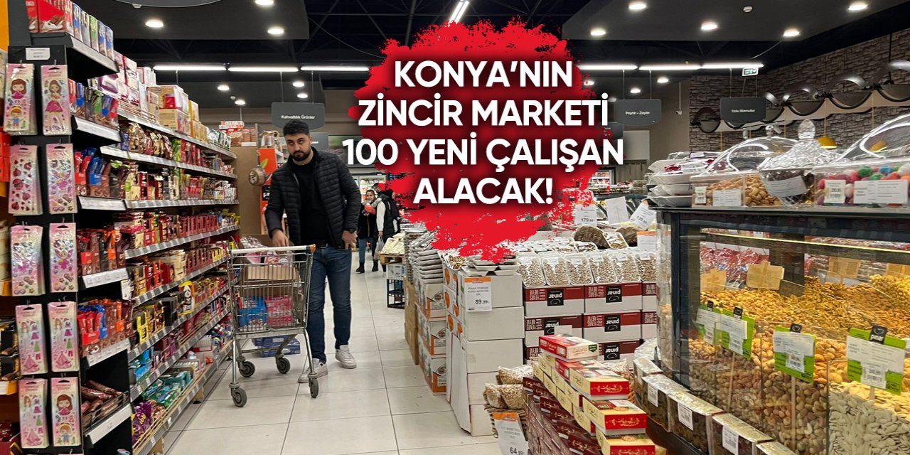 Konya’nın 33 yıllık marketi Ramazan’a hazır