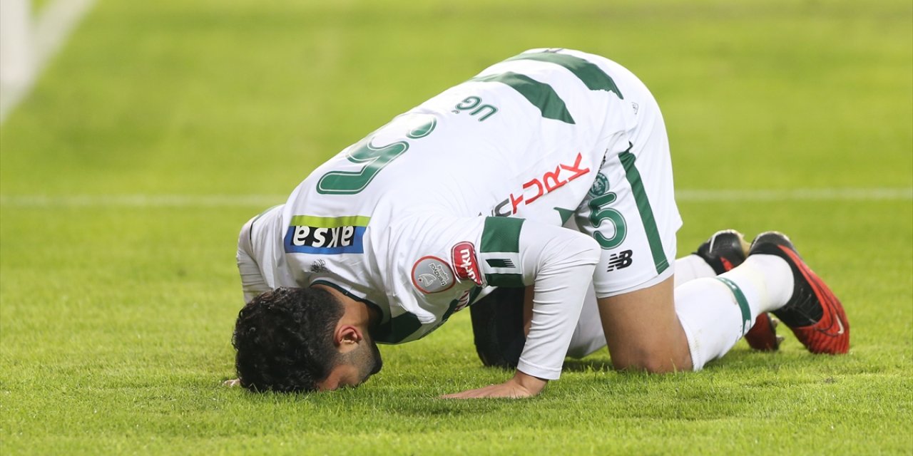 Konyasporlu futbolcunun acı günü