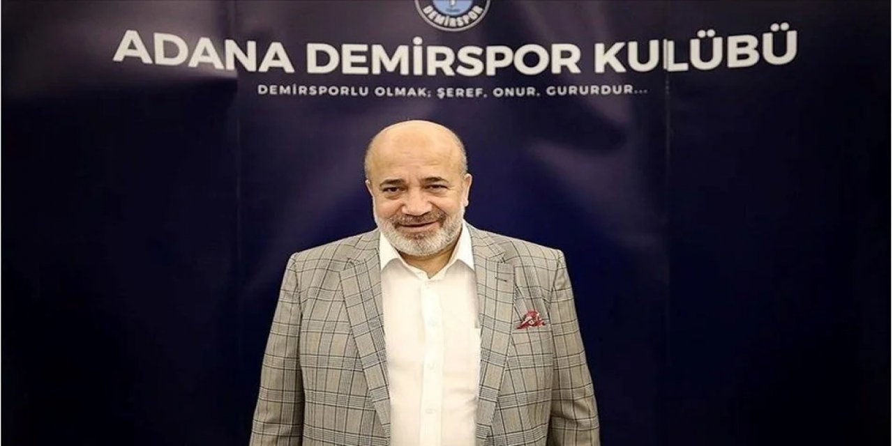 Adana Demirspor Başkanı Murat Sancak istifa etti