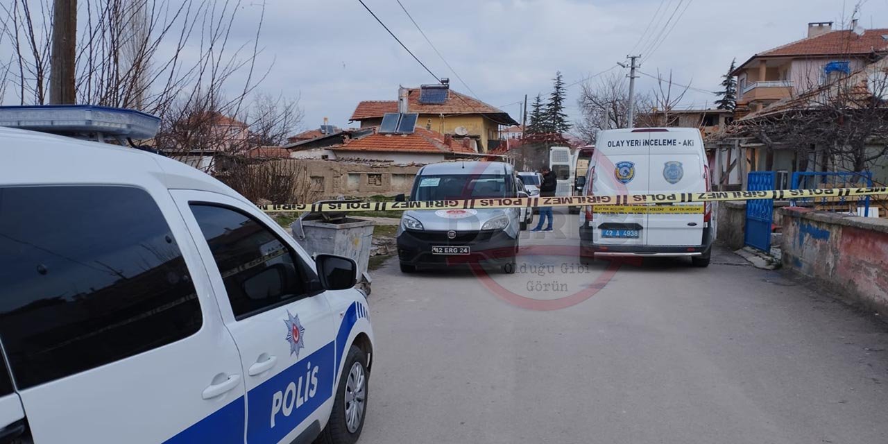 Konya'da cinayet! Cuma Han evinde satırla öldürüldü