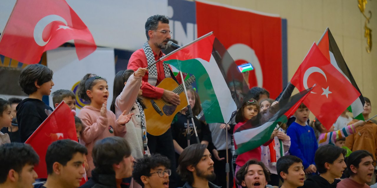 Birlik Vakfı Konya Şubesi’nden Ortak Davamız Filistin konseri