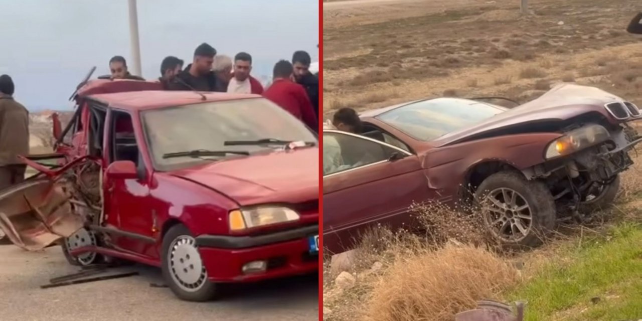 Konya’da astsubay ve ailesine otomobil çarptı