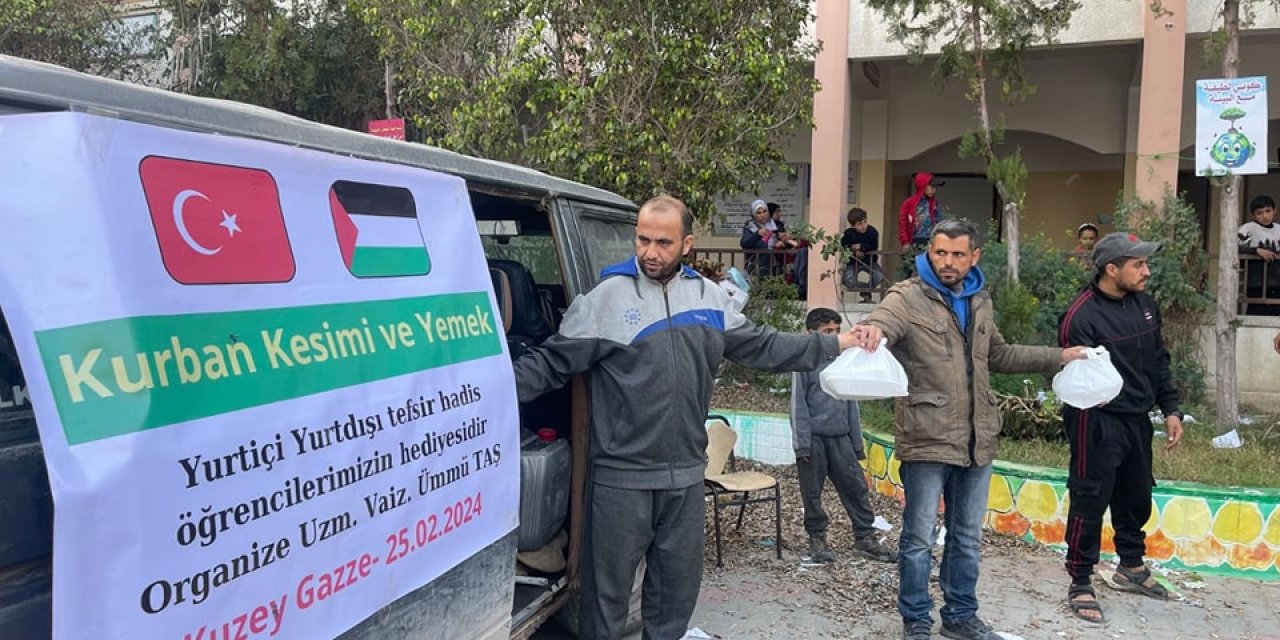 Konya’dan Gazzeli mazlumlara yardım eli