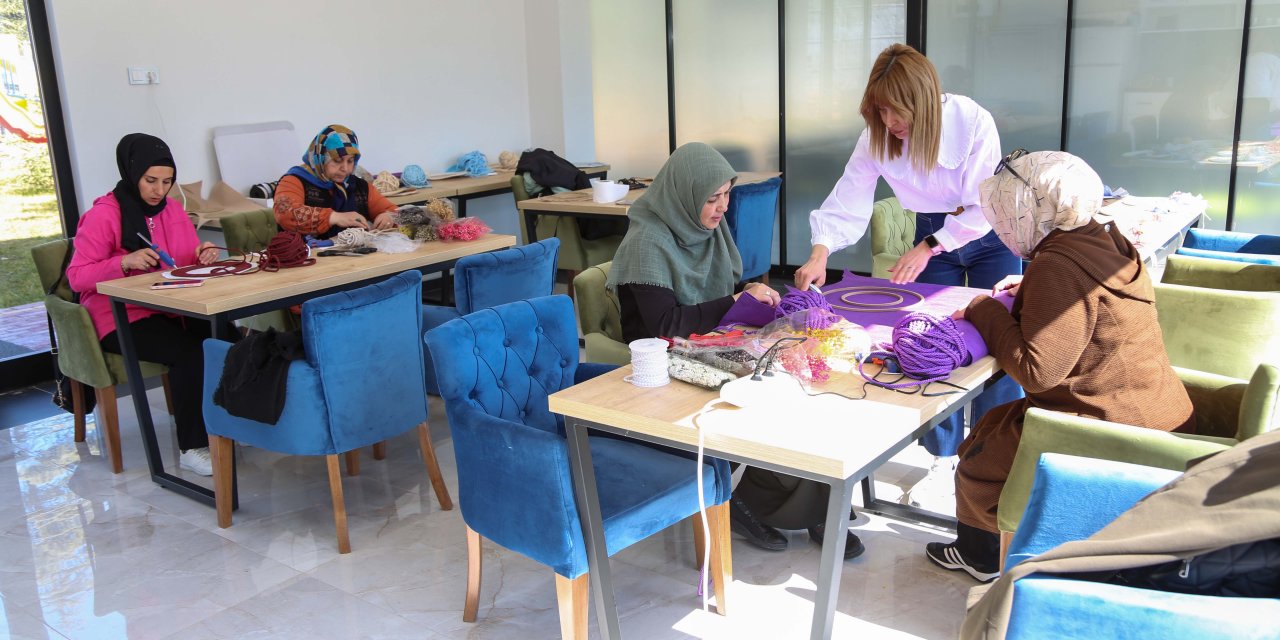 DOSD Meram’da özel çocukların annelerine anlamlı proje