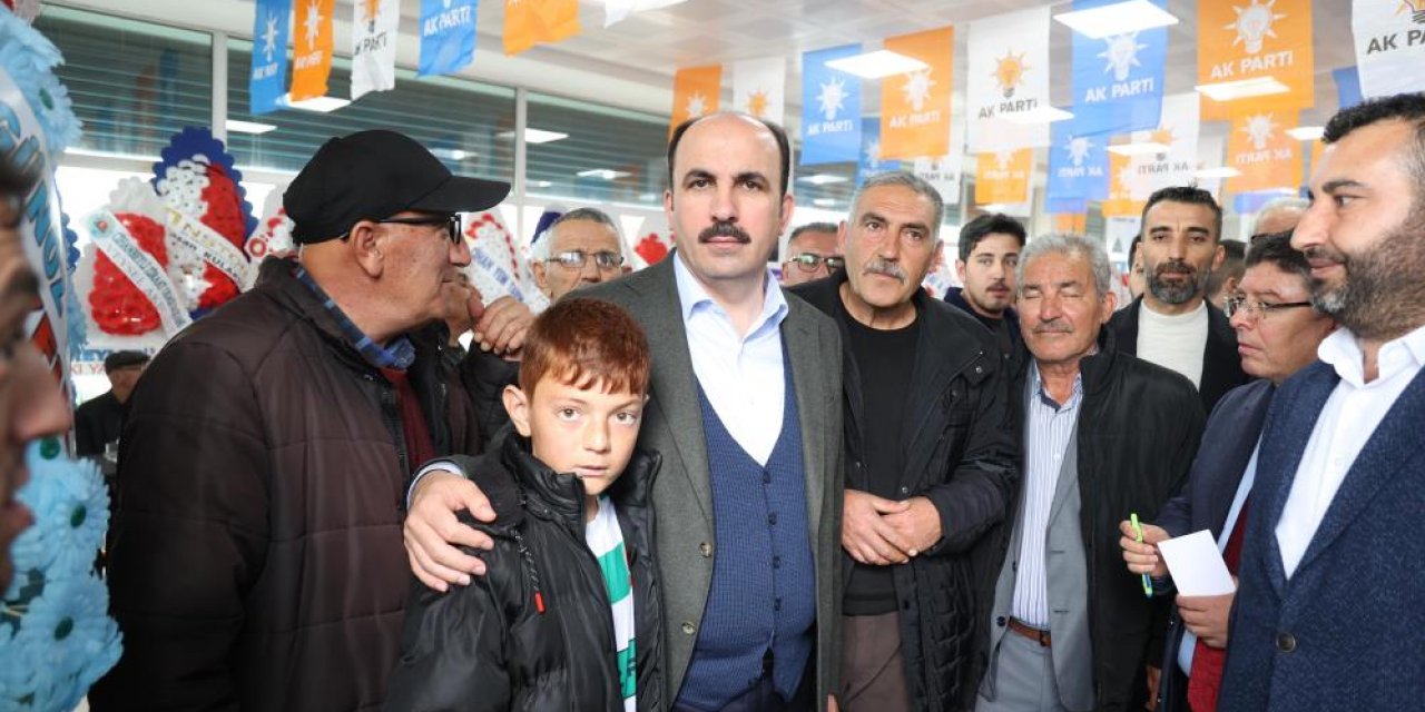 Başkan Altay Cihanbeyli ve Kulu’da vatandaşlarla buluştu