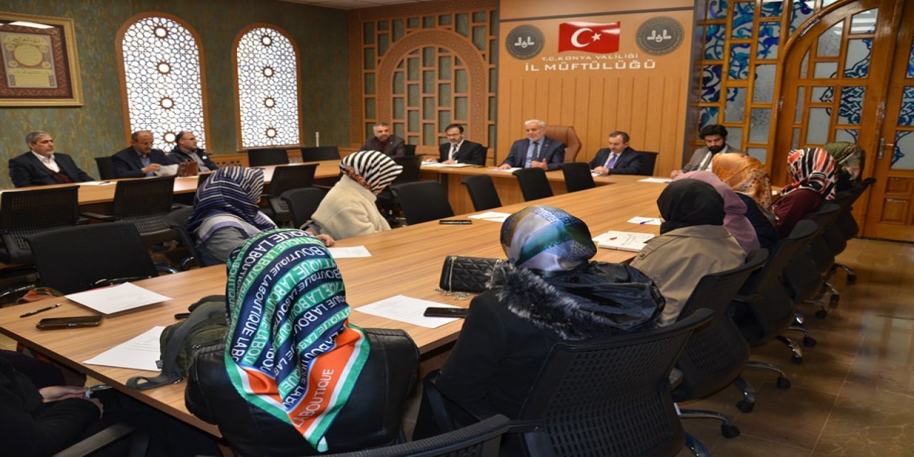 Konya’da hafızlık ve din eğitimi faaliyetleri ele alındı
