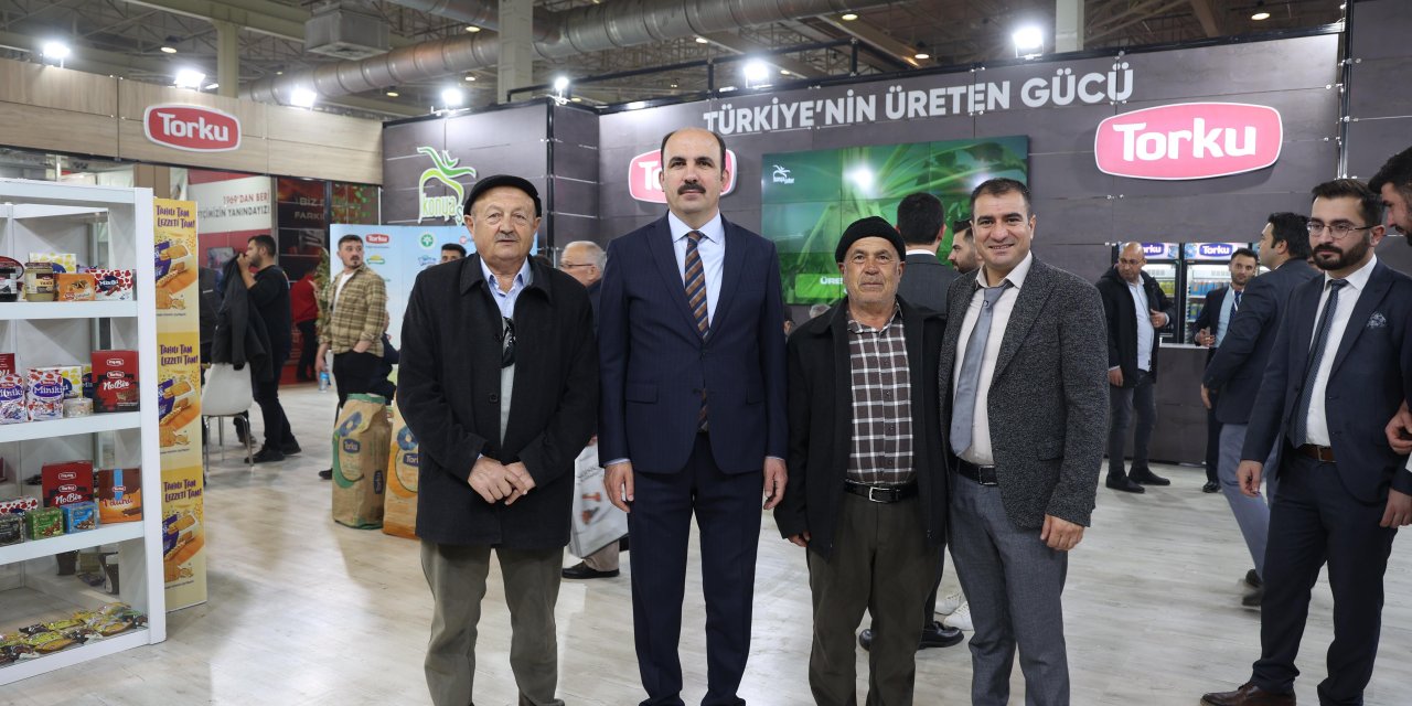 Başkan Altay, Konya Tarım Fuarında çiftçilerle buluştu